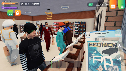 Komiks Kitab Mağazası Simulyatoru